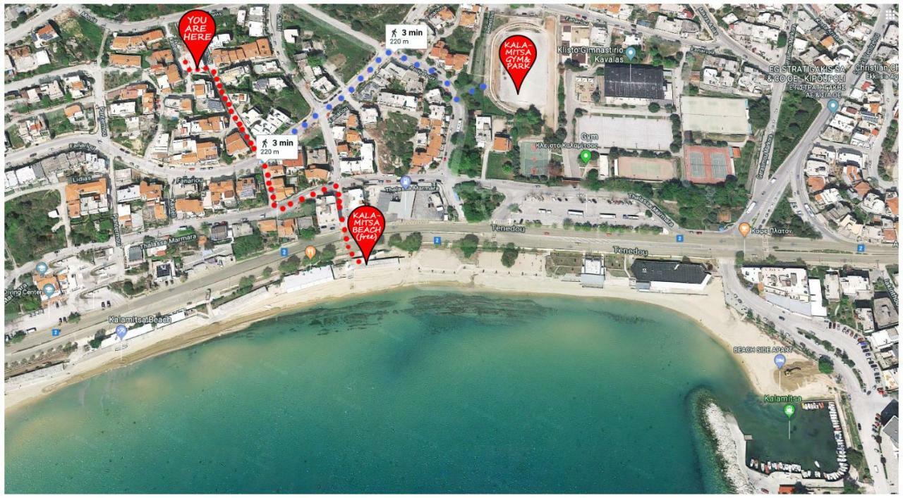 Sea Breeze Boutique Daire Kavala Dış mekan fotoğraf